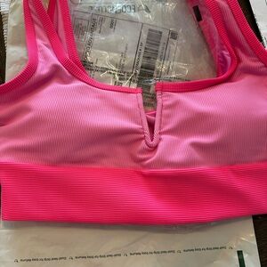 LainSnow Pink Bikini Swimwear